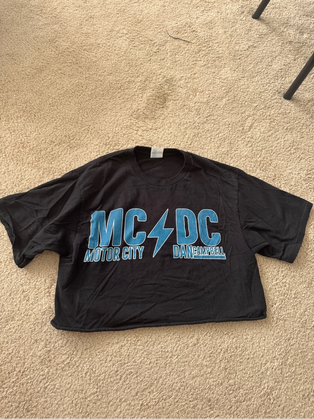 Detroit Lions Cropped Tee
